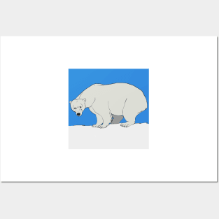 Polar bear 2 Posters and Art